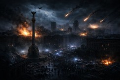 KIJEV POTONUO U POTPUNI MRAK POSLE RUSKOG UDARA: Milioni ljudi bez struje, grejanja i signala