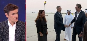 NAŠ CILJ JE EVROPSKI PUT SRBIJE Ana Brnabić: Srbija jača partnerstvo sa Emiratima i štiti nezavisnost institucija