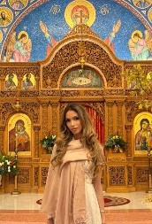 ANĐEOSKI DOČEK Praznično i u Los Anđelesu, atraktivna Srpkinja slavila Srpsku novu godinu