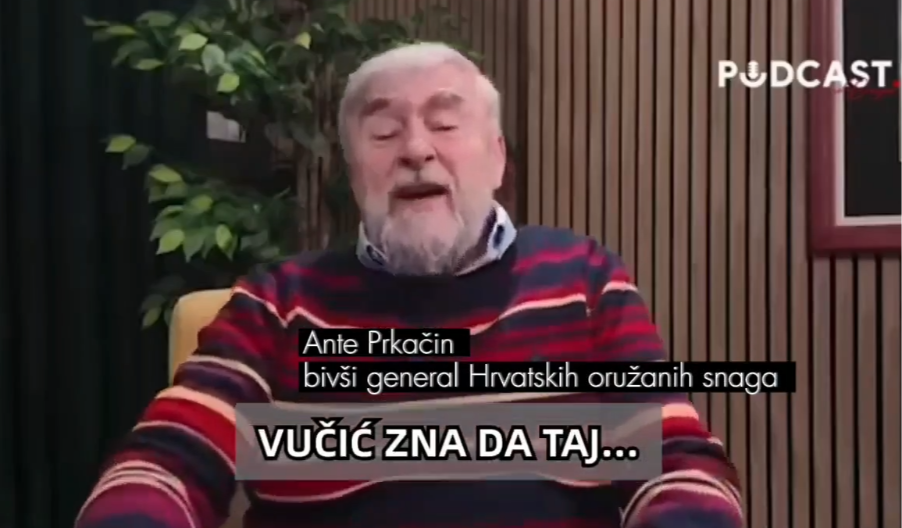 "TO JE TAKO, VUČIĆ ZNA" Bivši hrvatski general ismejao vojni savez protiv Srbije: Vučić je dobar za Srbiju i srpski narod (VIDEO)
