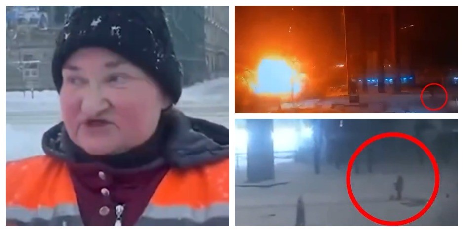 OVO JE TA OLGA IZ UKRAJINE! Cela nacija ostala bez reči, gledate šta žena radi dok eksplozije odzvanjaju! (VIDEO)