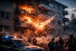 ZGRADA SE TRESLA KAO DA JE RAT! Dečak (14) bombom digao u vazduh stan vršnjaka