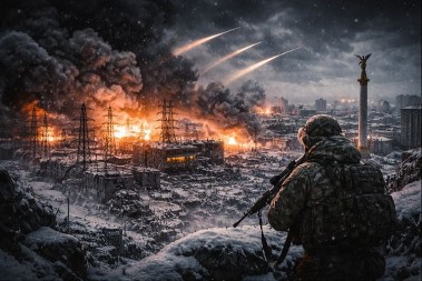 BRUTALAN NAPAD RUSIJE! Požari se šire Ukrajinom, nema struje u većem delu zemlje!