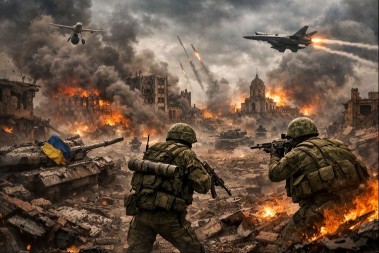 RUSI POSEJALI SMRT IZ VAZDUHA U brutalnom napadu uništen centar za regrutaciju u Sumskoj oblasti