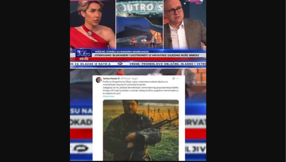 LIDER SNS VUČEVIĆ ŽESTOKO O DOLASKU PICULE: Bombardovali su nas na Petrovačkoj cesti, a sada dolaze da drže moralne pridike! (VIDEO)