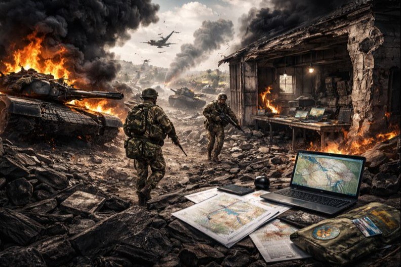 RUSKE SNAGE GAZE PREMA SLAVJANSKU Do Krasnog Limana još 16 kilometara