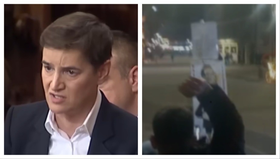 "ČITAVA IDEOLOGIJA MOŽE DA STANE U DVE REČI: MRŽNJA, NASILJE! Brnabić osudila sramni čin blokadera u Čačku