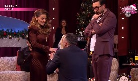 KASPER ZAPROSIO MINU KOSTIĆ UŽIVO! Pokazao dijamantski prsten, pevačica rekla "DA" i prekrstila se! (VIDEO)