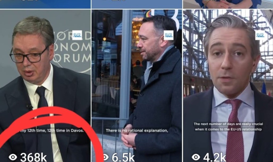 VUČIĆ NAJGLEDANIJI OD SVIH GOVORNIKA! Pogledajte šok cifre na sajtu Euronews-a