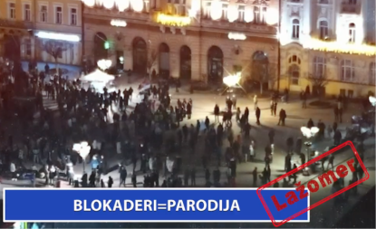 LAŽOMER: Blokaderi=parodija (VIDEO) 