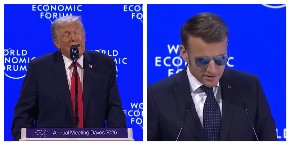 "REKAO SAM MU: ZAJE*AVAŠ NAS GODINAMA" Tramp u Davosu progovorio o Makronu!