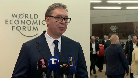 VUČIĆ IZ DAVOSA: Govor Fon der Lajen je bio mnogo bolje strateški orijentisan nego Trampov! Sreo sam se sa 30-35 svetskih lidera