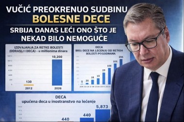VUČIĆEV ZAOKRET KOJI JE SPASAO HILJADE: Srbija danas leči najteže bolesti