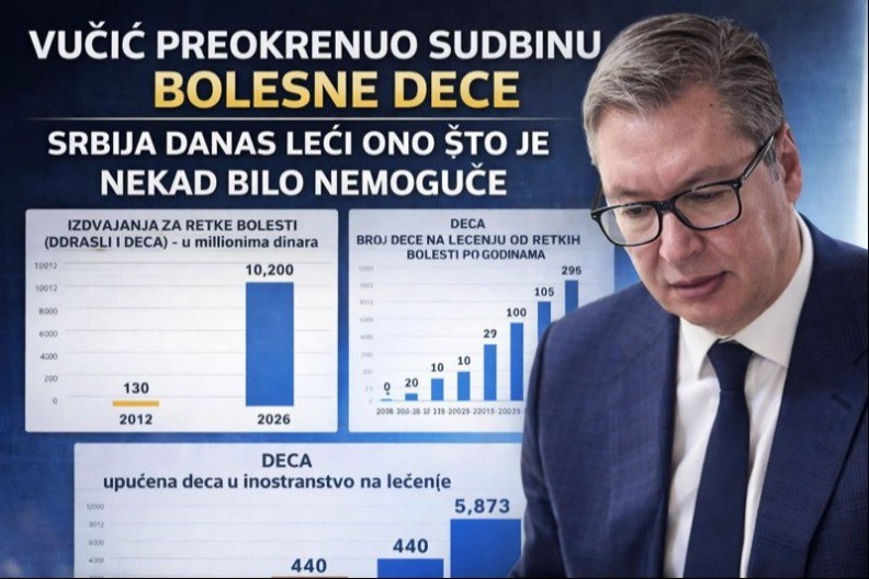 VUČIĆEV ZAOKRET KOJI JE SPASAO HILJADE: Srbija danas leči najteže bolesti