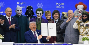 „VAU, KAKAV ODBOR ZA MIR“: Tramp sa Džokerom i Voldemorom, tu i Putin