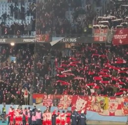 FUDBALERI ZVEZDE ZAŠTITILI DETE OD REDARA Pogledajte šta se dešavalo posle trijumfa crveno-belih (VIDEO)