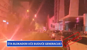 LAŽOMER: Šta blokaderi uče buduće generacije?