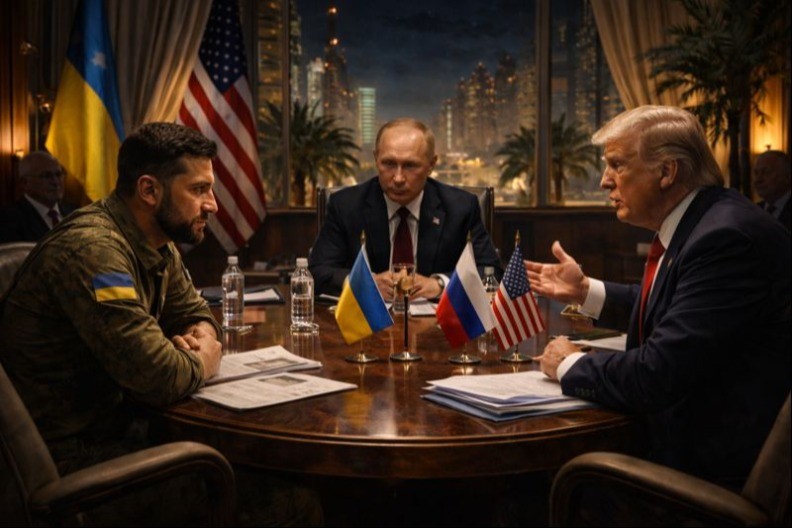 PAKAO U EMIRATIMA: Zelenski ne da ni metar Donjecka, Rusija traži sve – mogu li Kušner i Vitkof da „prelome“ pregovore?