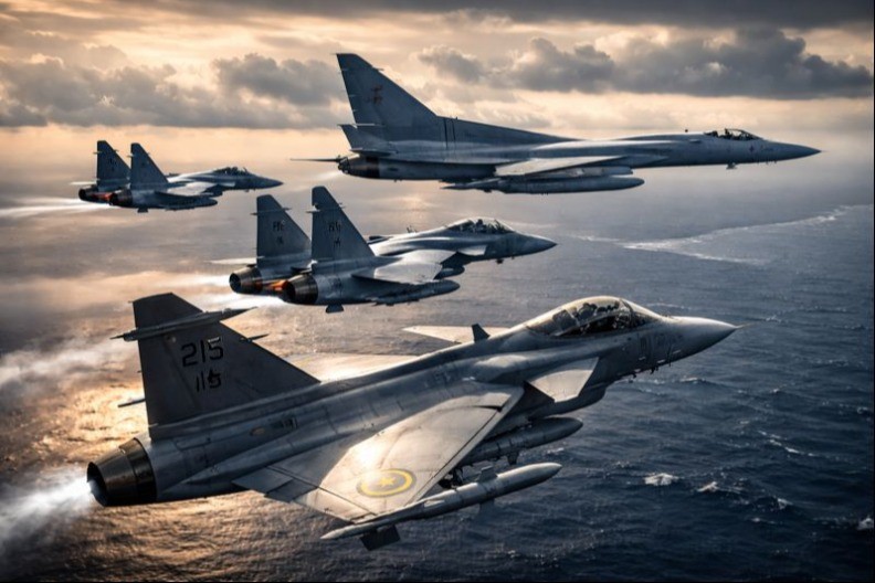 UZBUNA U EVROPI! Ruski bombarderi kružili uz granicu NATO, podignuta avijacija!