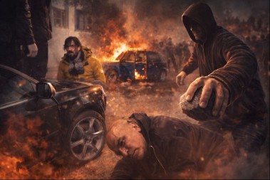 SRBIJO, POGLEDAJ! Blokaderi kamenicama i noževima „brane demokratiju“