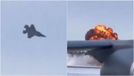 SNIMAK PADA F-35! Evo zašto se srušio američki borbeni avion (VIDEO)