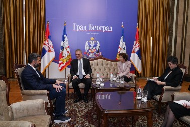 Gradonačelnik Šapić razgovarao sa ambasadorima Švedske i Turske (FOTO)