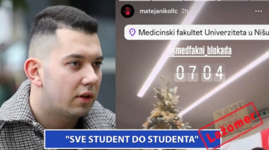 LAŽOMER: Sve student do studenta (VIDEO)