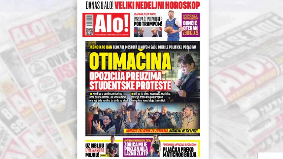 OPOZICIJA PREUZIMA STUDENTSKE PROTESTE Blokade mostova u Novom Sadu otkrile političku pozadinu