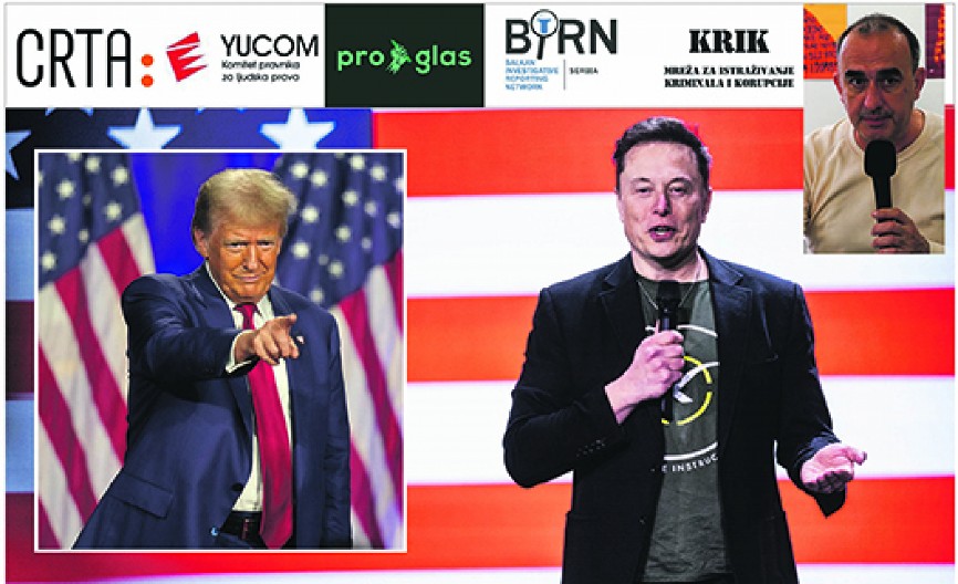 CRTA, YUCOM, PROGLAS, BIRN, KRIK I GRUHONJIĆ U OZBILJNOM PROBLEMU Američko ministarstvo pravde sprovešće istragu o dolarima koji su im stizali od kriminalne organizacije