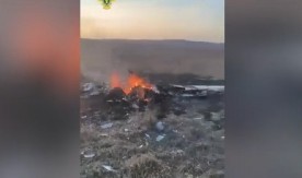 PRVI UZNEMIRUJUĆI SNIMAK SA MESTA PADA AVIONA U RUSIJI: Poginuli kadet i pilot instruktor, tela pronađena u olupinama! (VIDEO)