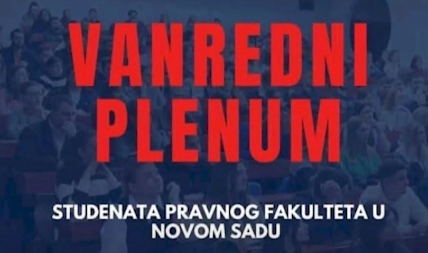 MRAČNA STRANA PLENUMA: Ozbiljnost situacije u kojoj se nalaze studenti i profesori (VIDEO)