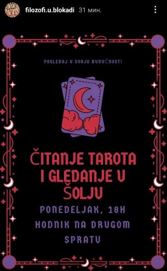 SRAMOTA Studenti ne idu na predavanja, a organizuju čitanje tarota i gledanje u šolju!?