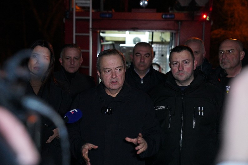 Dačić: Ono što je najvažnije nema opasnosti za građane