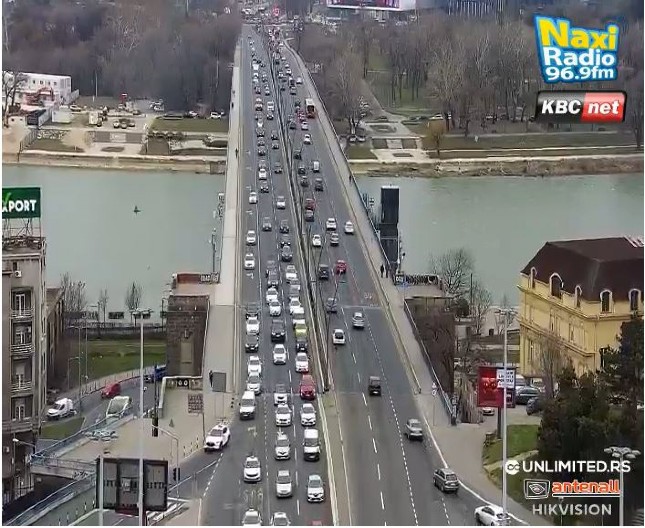 POČEO JUTARNJI ŠPIC U BEOGRADU Ako ste krenuli ovim delovima grada, budite strpljivi!