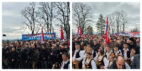 "ACO, SRBINE" SE ORI U VELIKOJ DRENOVI Meštani sa oduševljenjem dočekali Vučića (VIDEO)