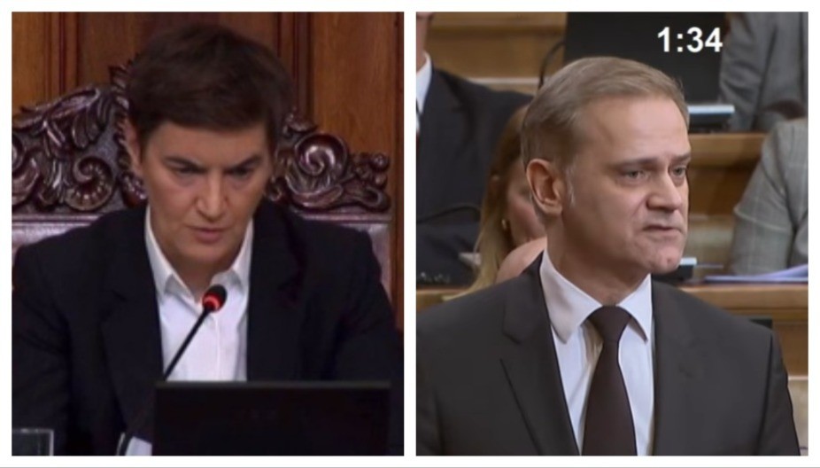 "NEKA VAM JE NA ČAST": Brnabić odgovorila blokaderu Borku Stefanoviću (VIDEO)