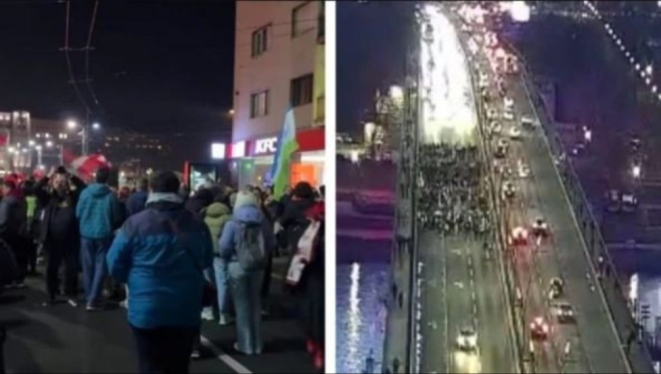 "VEĆA GUŽVA ZA BUREK": Skup blokadera u Beogradu ostao prazan