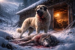 ISPOVEST SA PEŠTERA: Kangal udavio vuka na 20 metara od štale