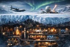 TAJNA PENTAGONA I ZAŠTO TRAMP ŽELI GRENLAND: Ispod leda pronađen američki skriveni podzemni grad