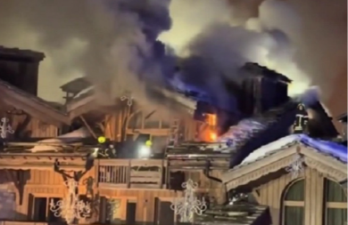 STRAVIČAN POŽAR U HOTELU SA PET ZVEZDICA! Gori skijalište, ljudi hitno evakuisani (VIDEO)