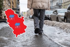 PROMENLJIVO VREME DANAS, TOTALNI OBRT JE IZA UGLA: Kiša na jugu, u planinama sneg, mogući olujni udari košave!