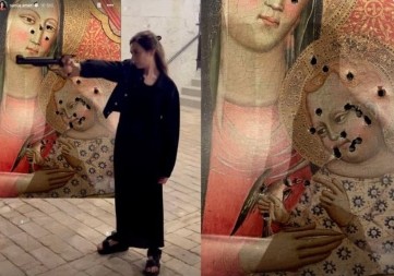 POLITIČARKA ŠIPTRASKOG POREKLA PUCALA U SLIKU BOGORODICE I ISUSA: Evo koliku je kaznu dobila