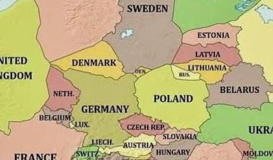 KRUŽI BIZARNA MAPA Evropa potpuno promenjena, evo šta prikazuje na Balkanu