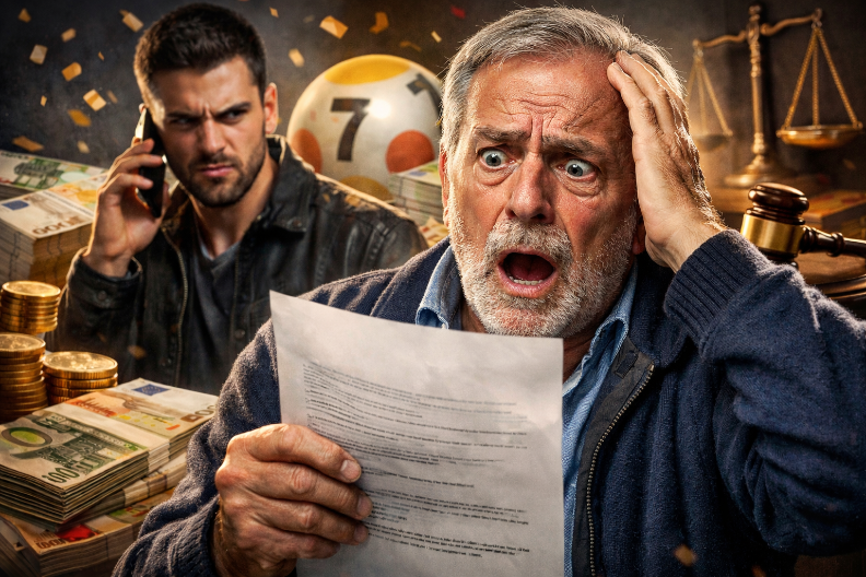 DOBITAK IZ SNOVA SE PRETVORIO U NOĆNU MORU Penzioner osvojio 2 MILIONA EVRA - a onda mu je sin zabo nož u leđa!