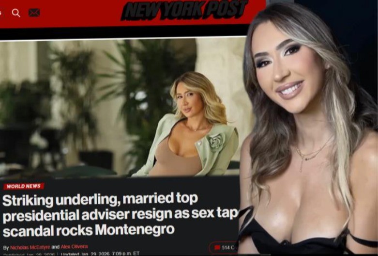 CRNOGORSKA SEKS-AFERA STIGLA DO NJUJORK POSTA! Mirjanin snimak vest i u američkim medijima (FOTO)