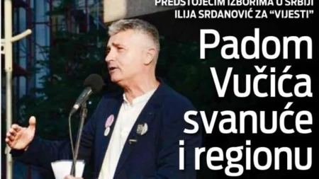Srdanovićev udar na Srbiju iz Podgorice: Vučić je kriv za sve u regionu!
