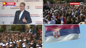 Bitka za Srbiju! Vučić u Leskovcu: 25. uzmimo odgovornost u svoje ruke, nama je potrebna samo olovka, narodna volja će biti odbranjena!