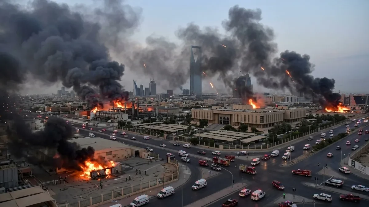 Rijad gori! Huti izveli veliki napad na Saudijsku Arabiju