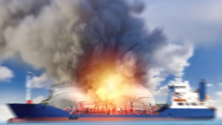 Supertanker udario u pomorsku minu: Eksplodirao je!