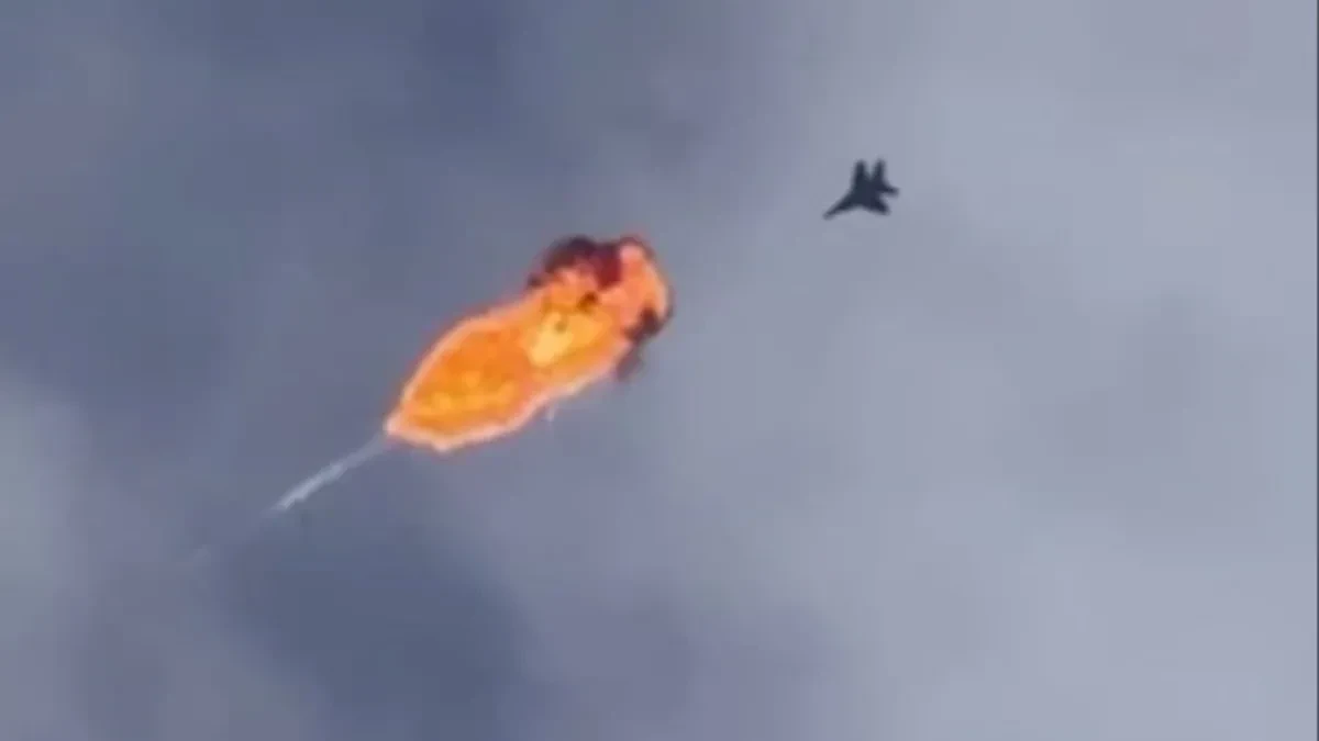 Drama na nebu iznad Ukrajine! MiG-29 uništio ruski Geran pa pogledao smrti u lice (VIDEO)